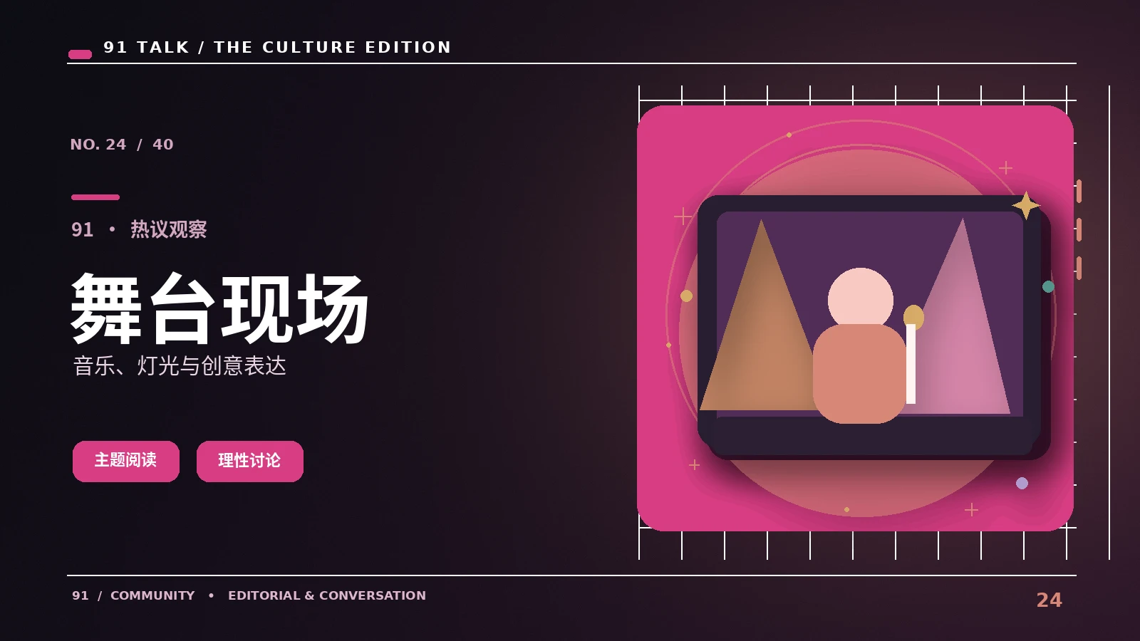 直播空间的观看要点与资料整理